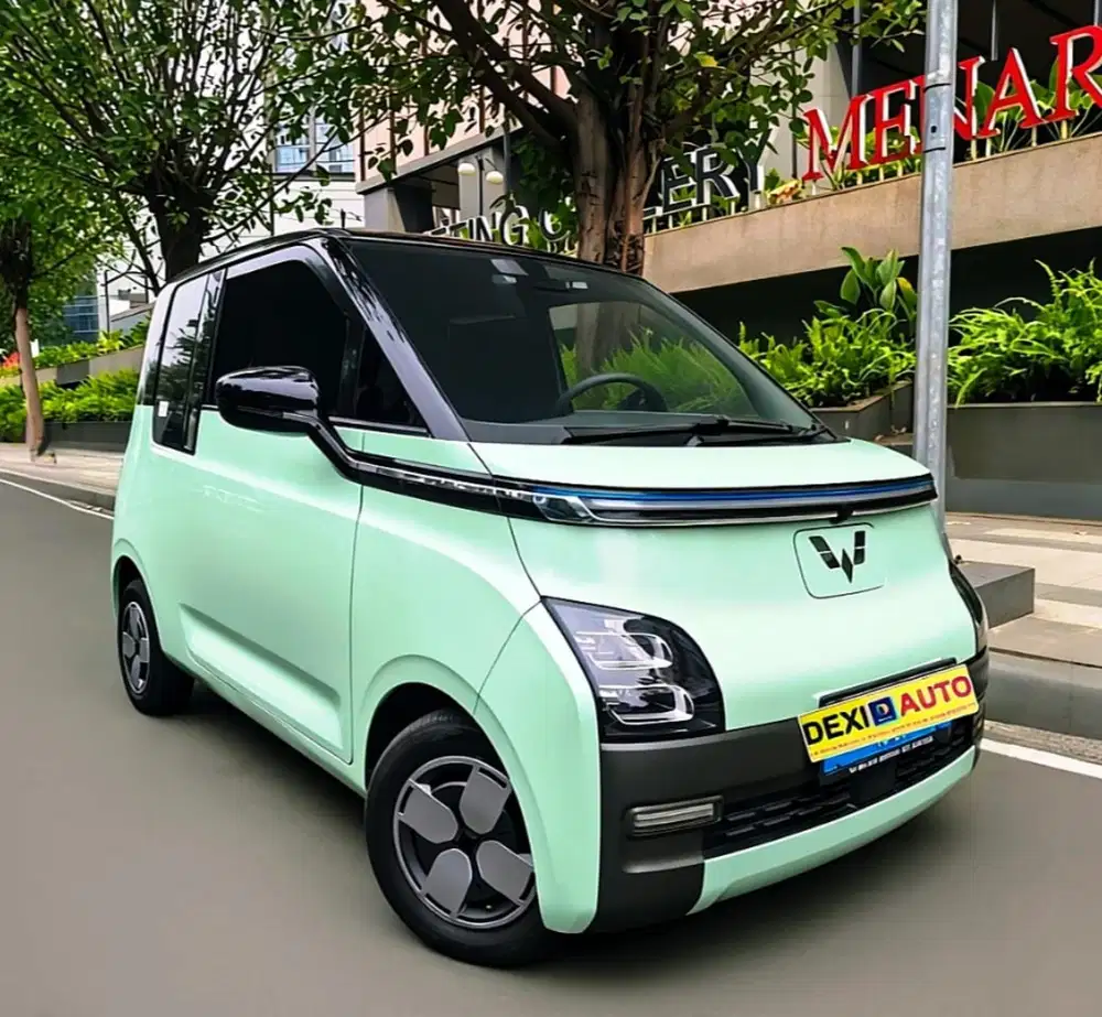 (KM28000)WULING AIR EV 2022/2023 HIJAU LONG RANGE 300KM ISTIMEWA KMLOW
