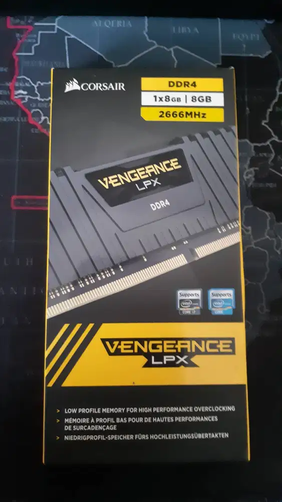 RAM Corsair Vengeance LPX  1x8GB  DDR4 2666 Mhz PC21300