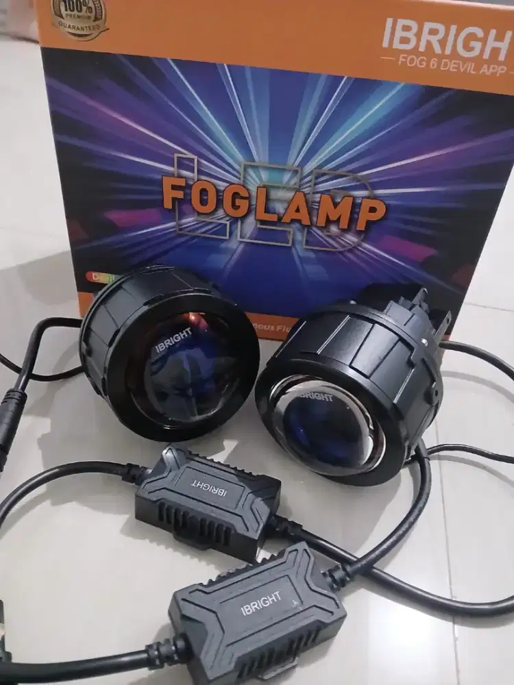 Foglamp biled 3 inci merek ibright fog 6