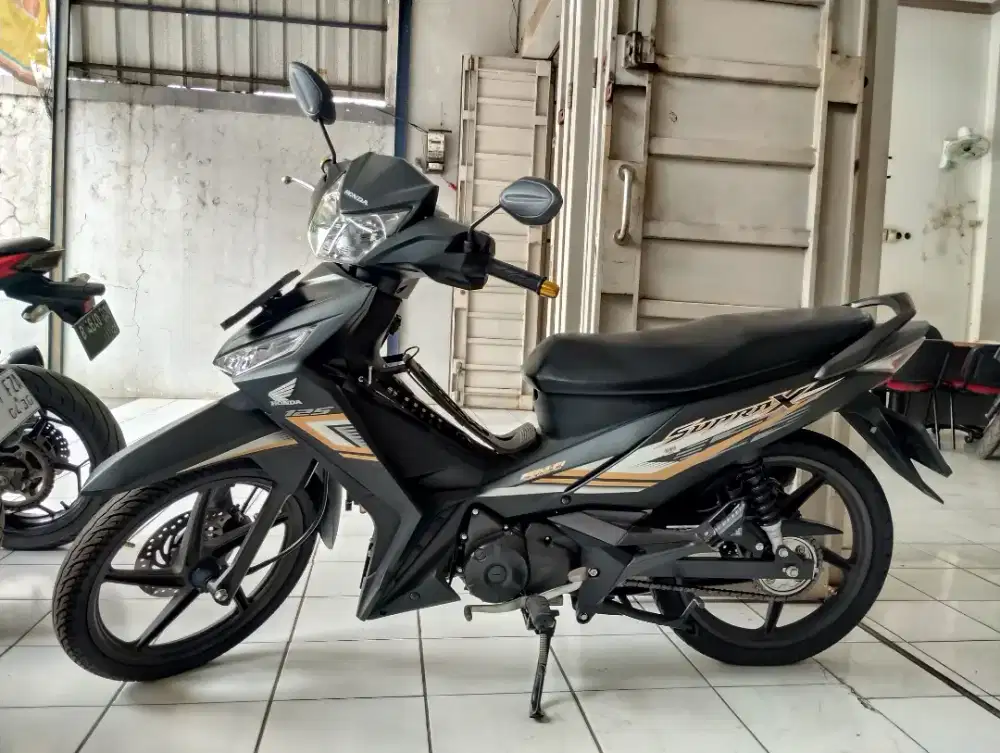 GRESS SUPRA X 125 CW FI 2025 KM 5k PJK PANJANG Cash Kredit TT Cc