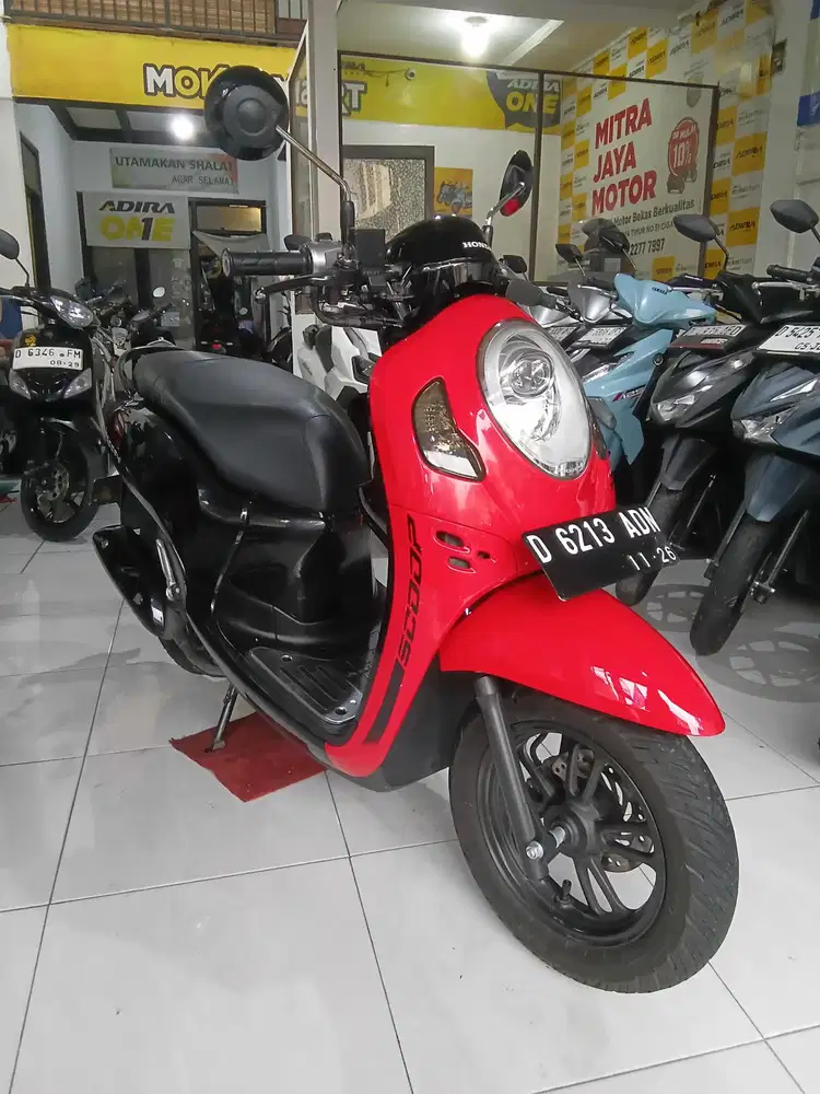 Honda Scoopy Tahun 2021 Km Rendah