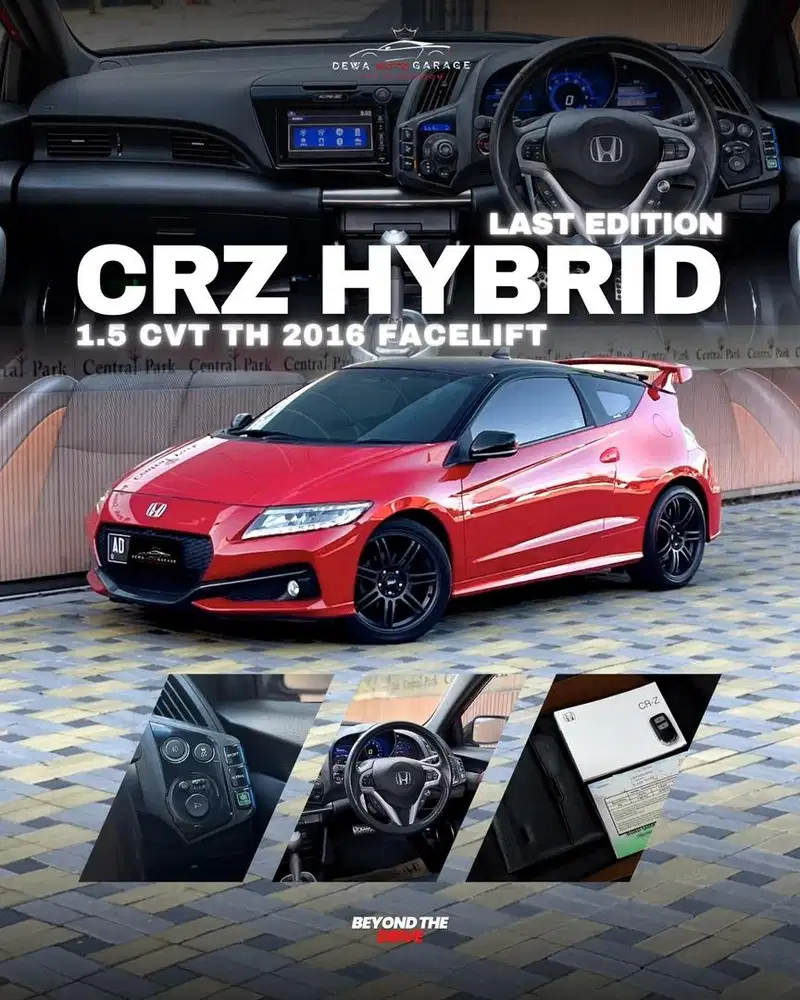 LAST EDITION ! CRZ HYBRID MATIC 2016 MERAH FACELIFT ISTIMEWA