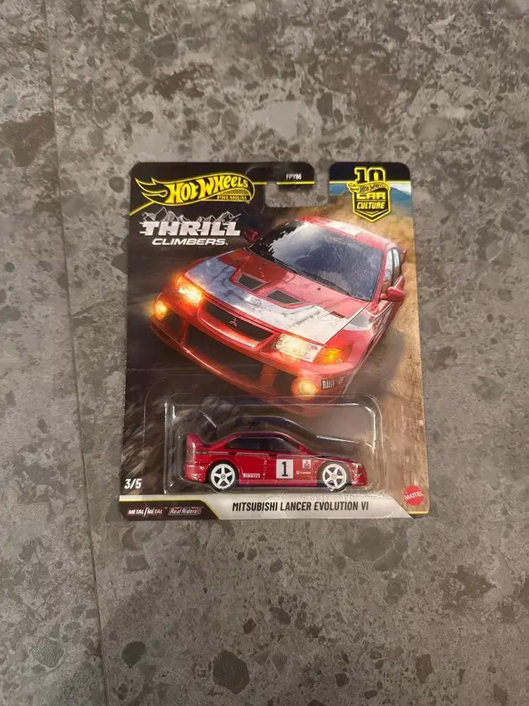 Jual hot wheels premium lancer evo