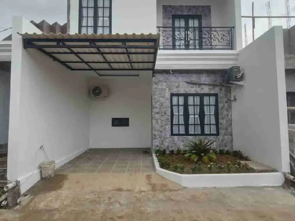 Dijual Rumah 2 Lantai 800 Jt an Dekat Tol  cijago Cimanggis Depok