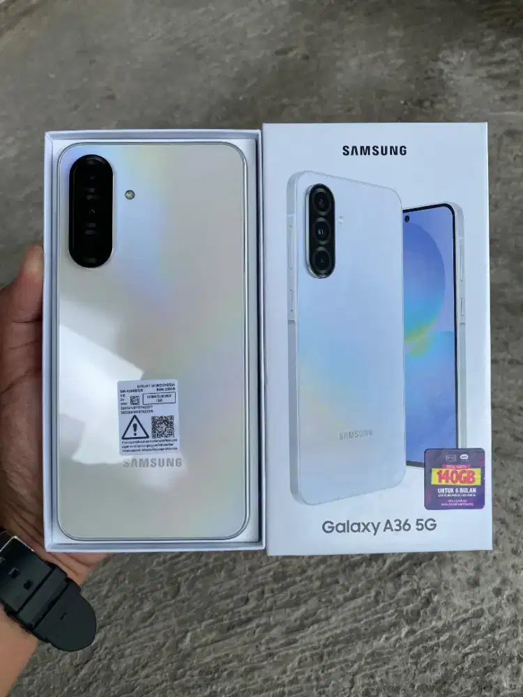 Samsung Galaxy A36 5G 8/256 (Awesome White) Ex Resmi SEIN, No Minus
