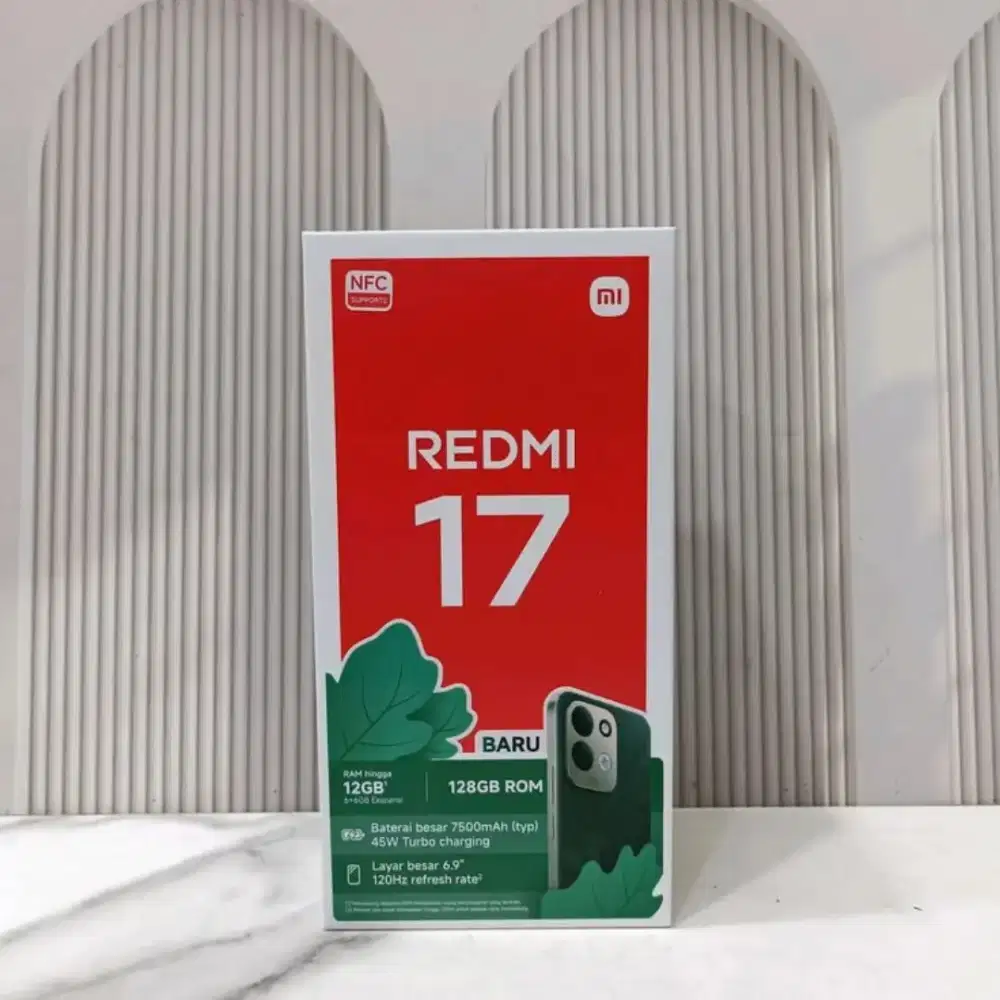 READY REDMI 17 RAM 4+4/128 GB