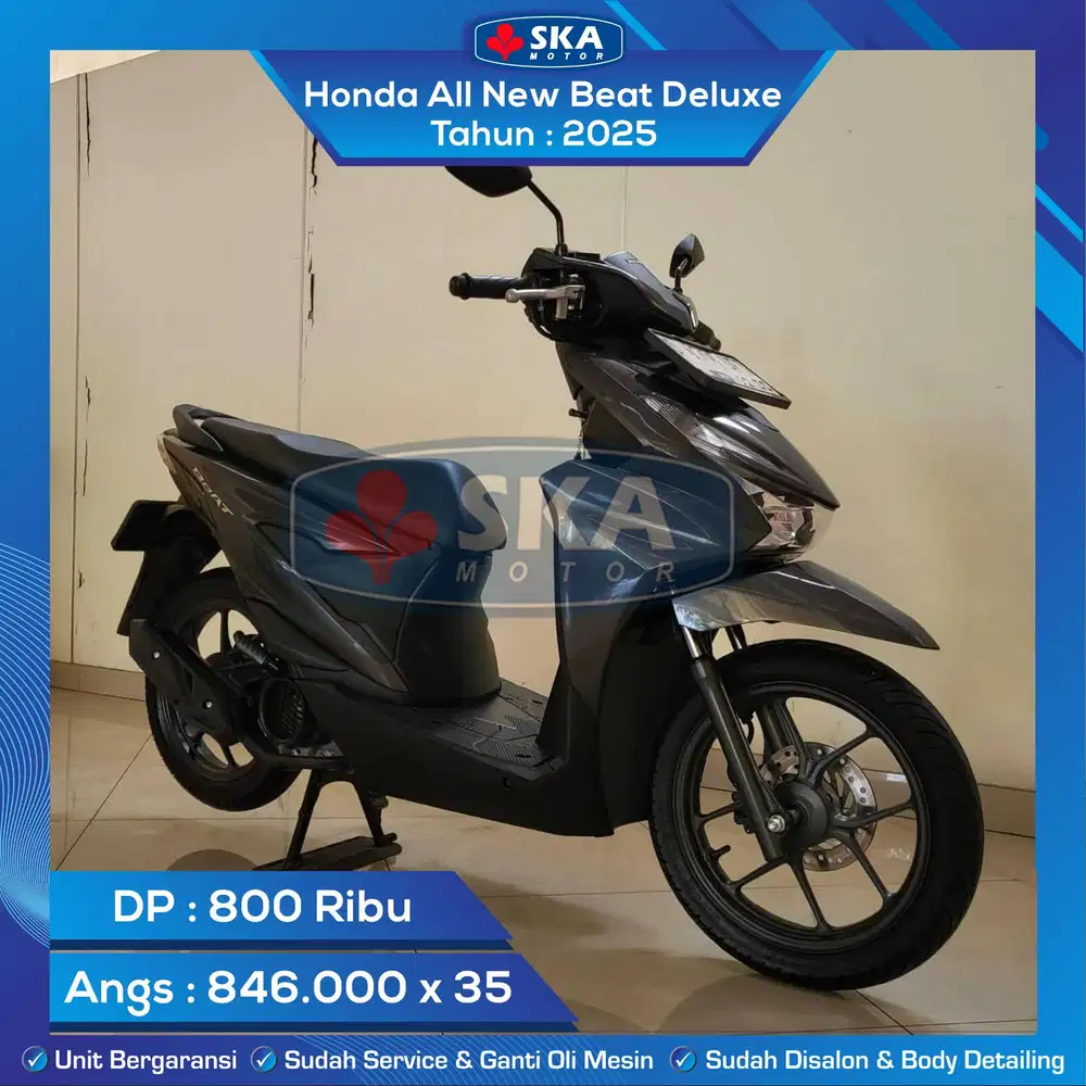 Honda All New Beat Deluxe Tahun 2025 [ FLASH SALE ]