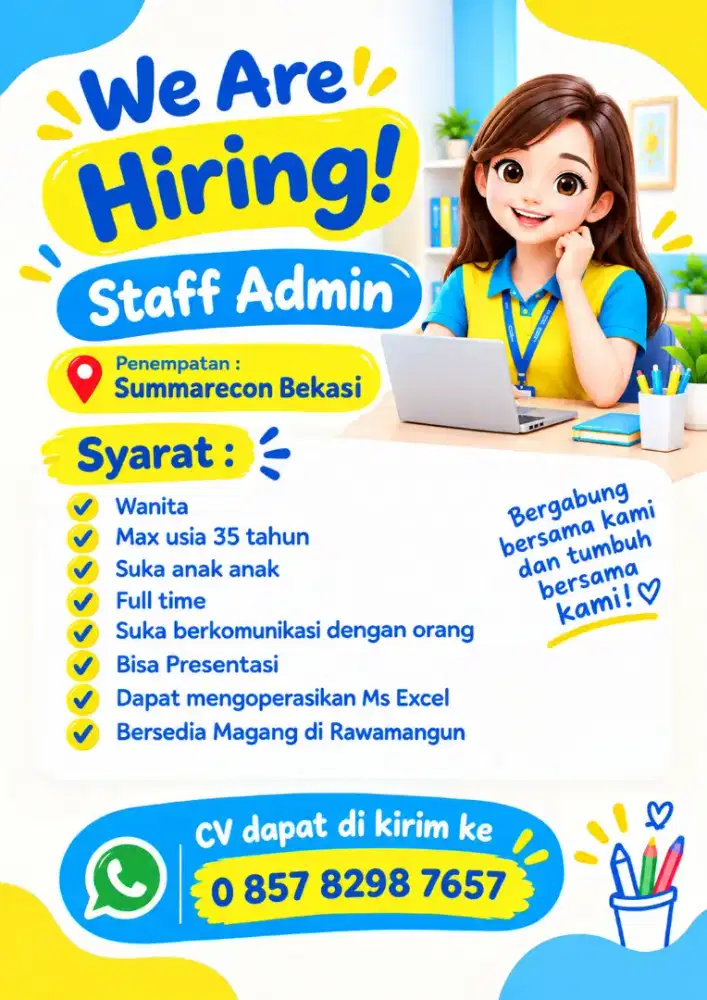 Admin khusus wanita