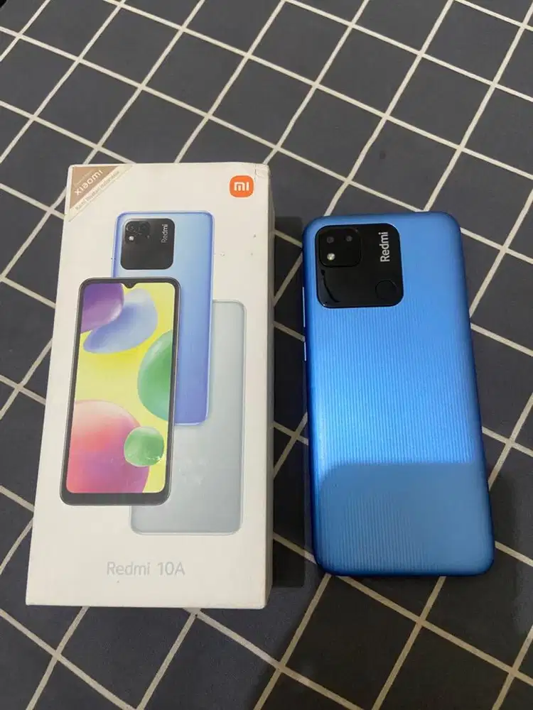 Dijual Redmi 10A RAM 3GB / 32GB – Sky Blue