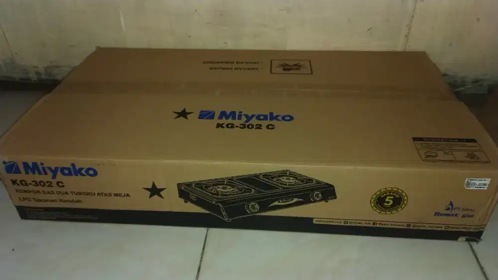 Di jual kompor gas 2 tungku