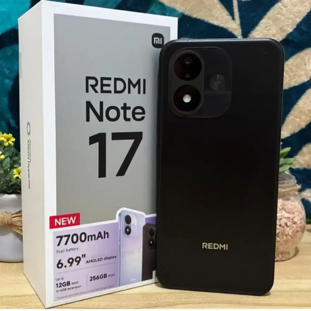 READY REDMI NOTE 17 6+6/256 GB