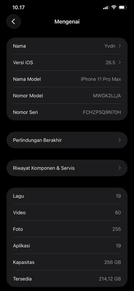 Jual iphone 11 pro max
