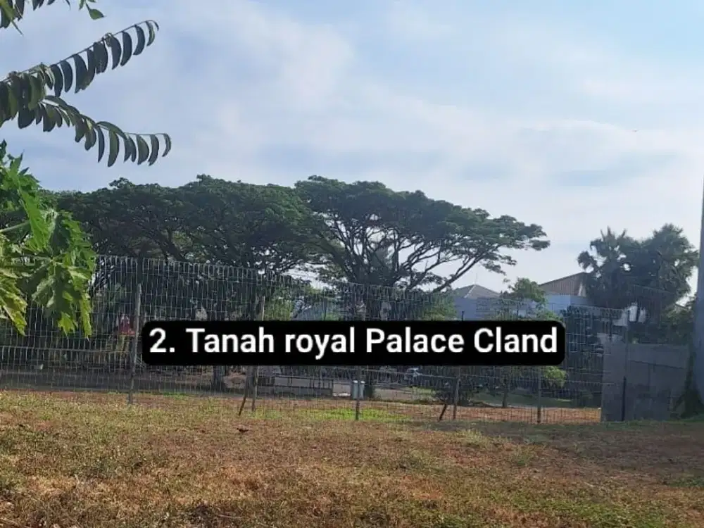 JUAL 2 KAVLING TANAH CITRALAND ROYAL PALACE