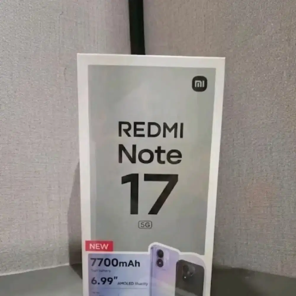 READY REDMI NOTE 17 5G RAM 8+8/256 GB