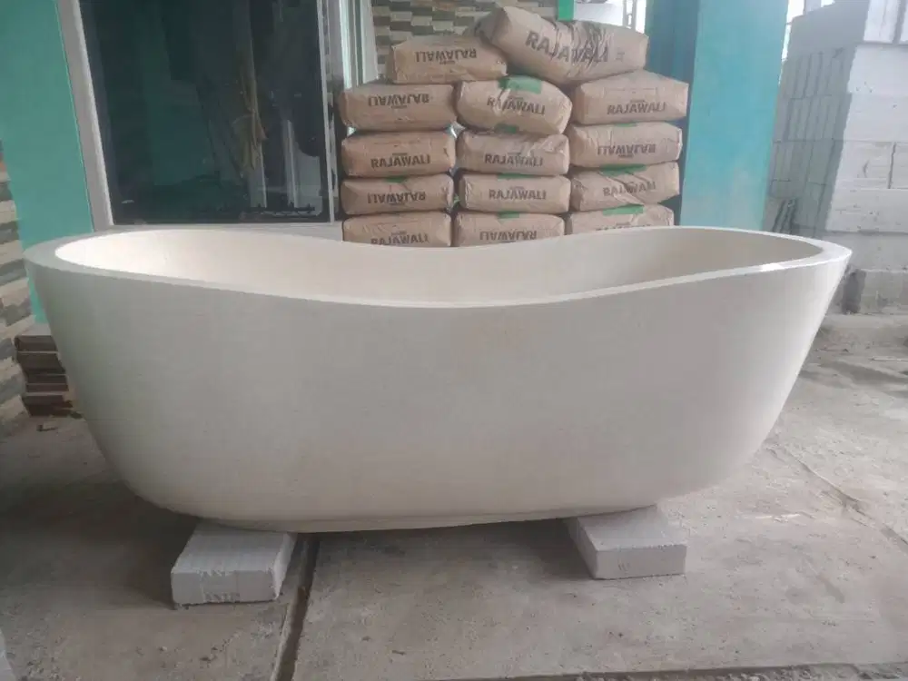 Bathup Bathtub Terrazzo 170 cm Premium Custom Pabrik Depok