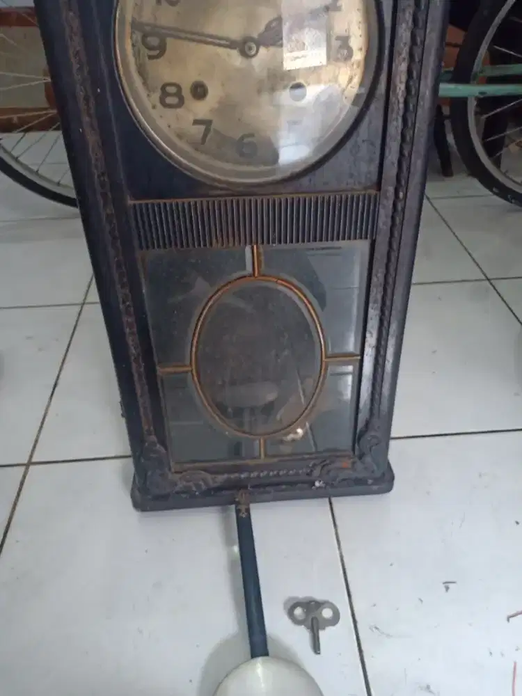 Jam linceng bandul pendulum vintage jadul kuno