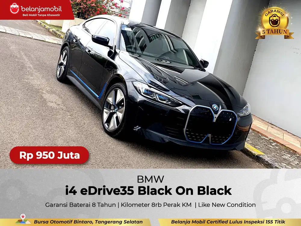 [ GARANSI 5TH KM 8RB ] BMW i4 i 4 eDrive35 eDrive 35 AT 2023/2024/2025