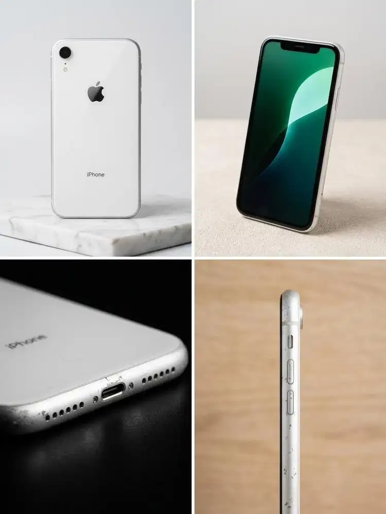 iPhone XR 64GB White - Mesin Normal & Siap Pakai
