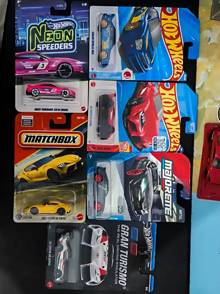 Hotwheels supra GR, subaru, nissan nismo take all nggak bisa eceran