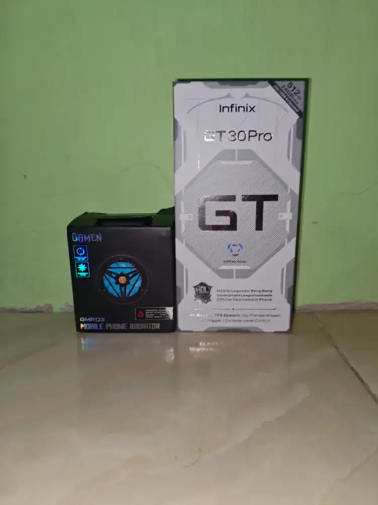 Infinix GT 30 PRO 12/512 GB GAK NAWAR FREE COLLER