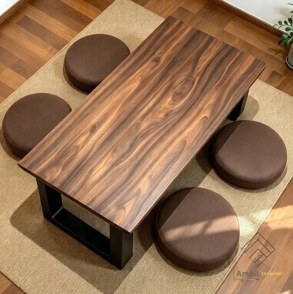 SET TAKA BY ARSHA INTERIOR I Set Meja Lesehan Jepang Minimalis Estetik