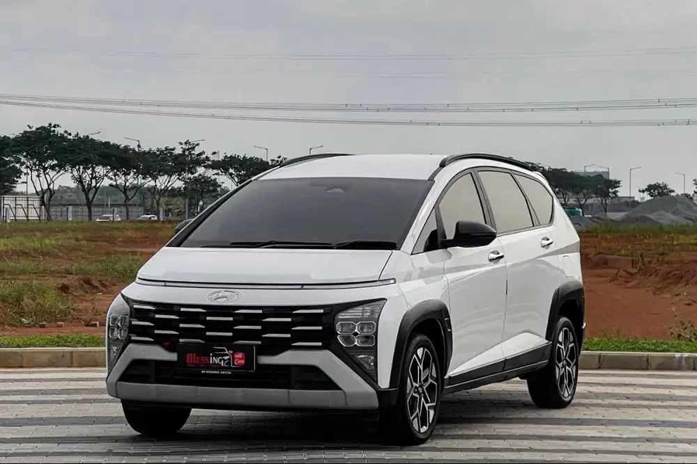 Hyundai Stargazer X 1.5 Prime AT Matic 2025 Putih, KM LOW!!!