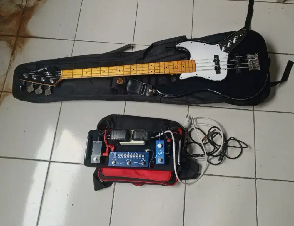 Bass Scorpion deluxe dan efek analog