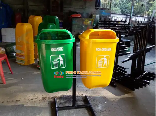 Tempat Sampah Organik Non Organik