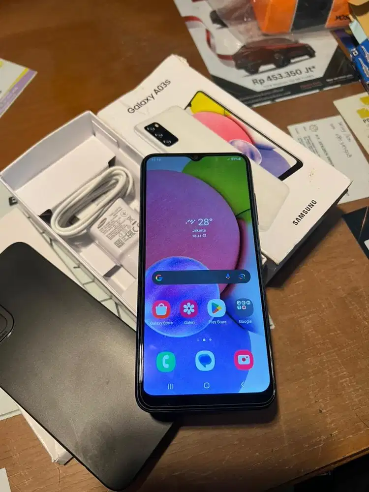Samsung Galaxy A03s RAM 4GB ROM64GB Full sett