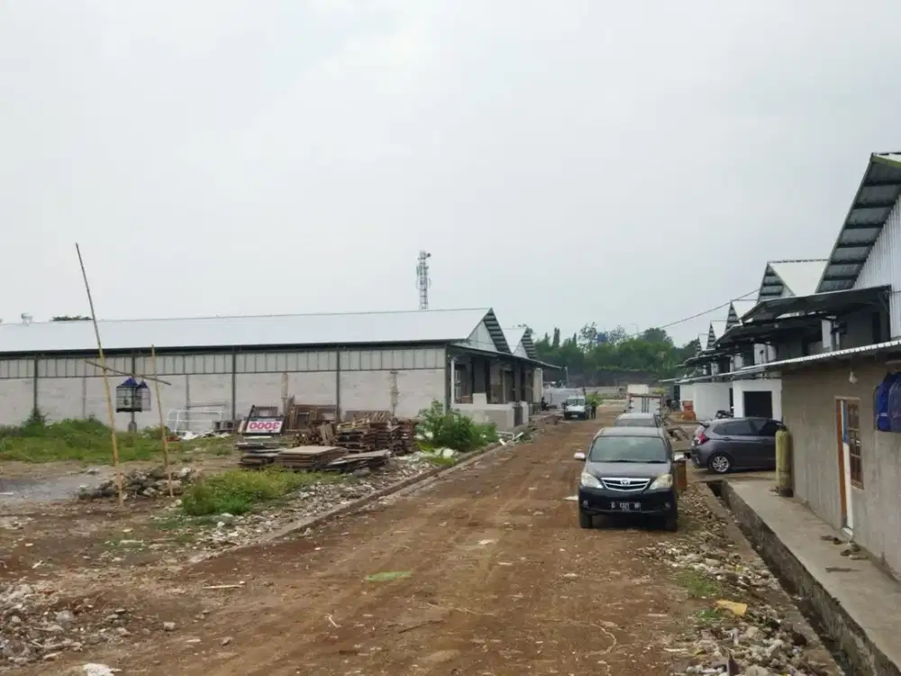 Disewa Tanah kosong Mainroad Holis Bandung 3 menit ke Tol Pasir Koja, Cocok untuk Gudang dsb