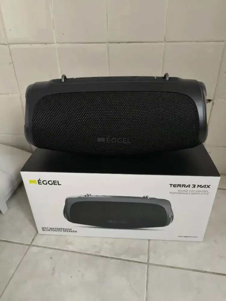 Speaker Eggel Terra 3 Max Original – Baru Buka Box, Mulus