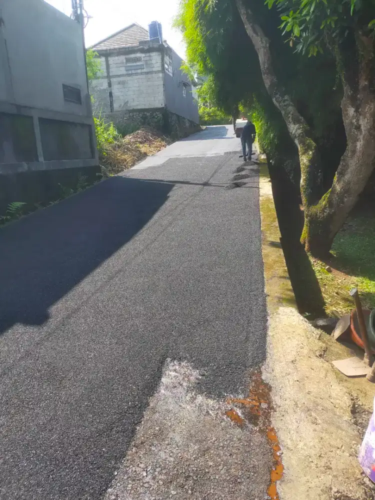 Jasa aspal jalan hotmix