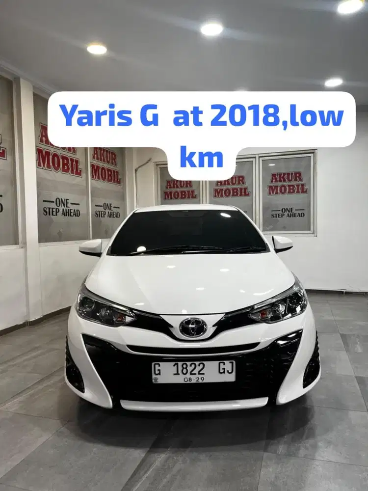 ISTIMEWA TOYOTA YARIS 1.5 G MATIC 2018 NOPOL G SIAP PAKAI KREDIT MUDAH
