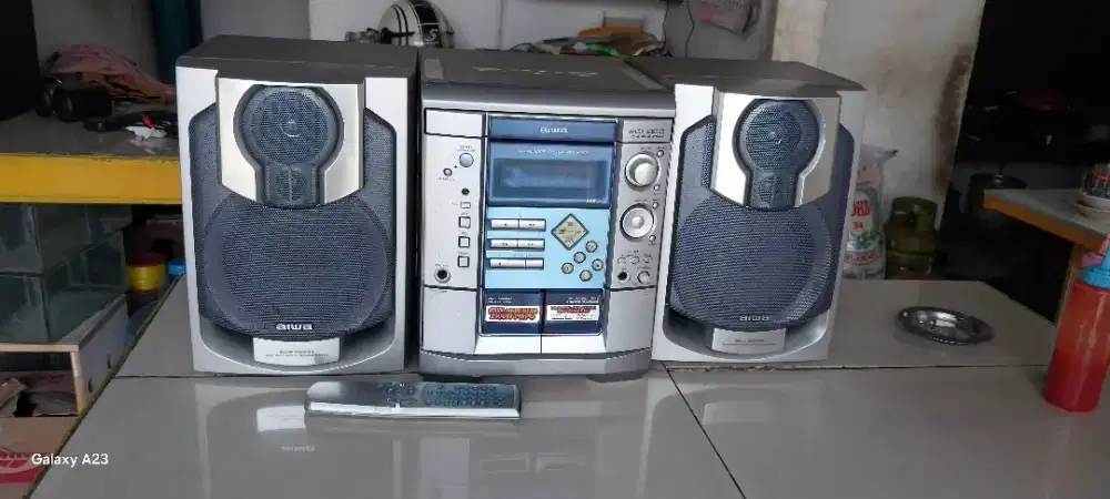Jual nih compo merk aiwa nsx vc 520 2100 pmpo nya