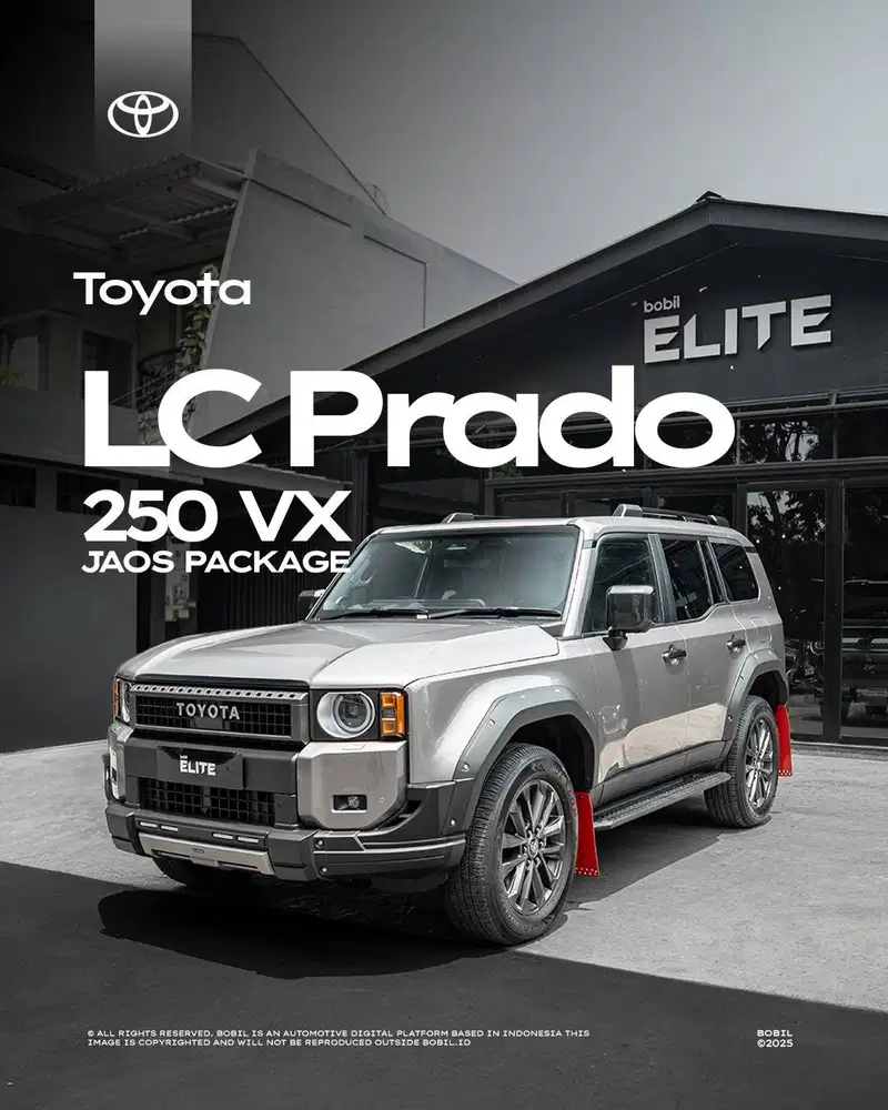 NIK 2026 Toyota Land Cruiser Prado 250 VX JAOS Pack
