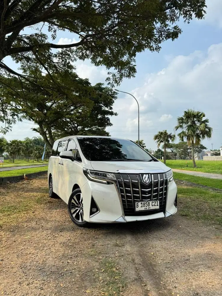 Alpard G 2019 putih mutiara
