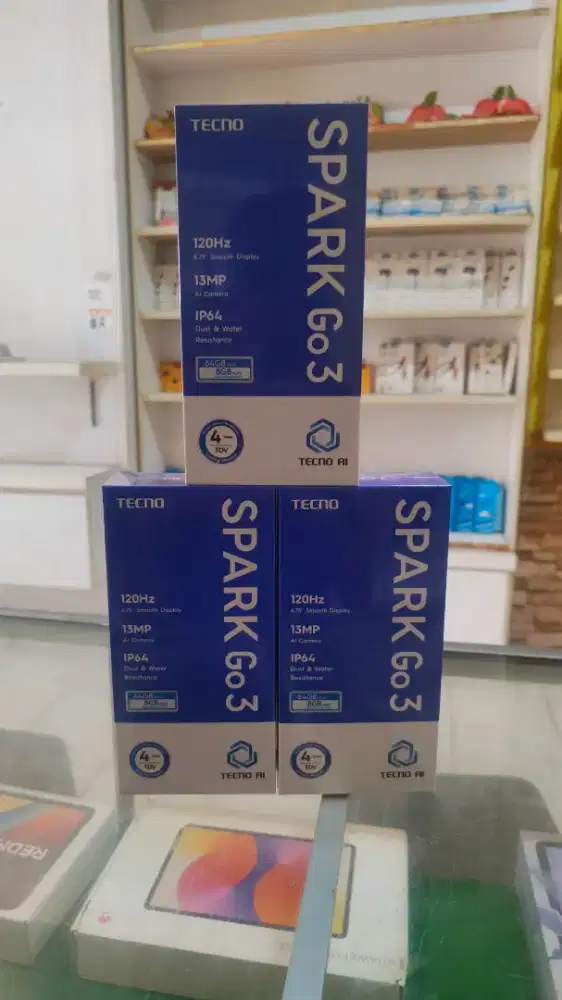 READY TECNO SPARK GO 3 RAM 4+4/64 GB
