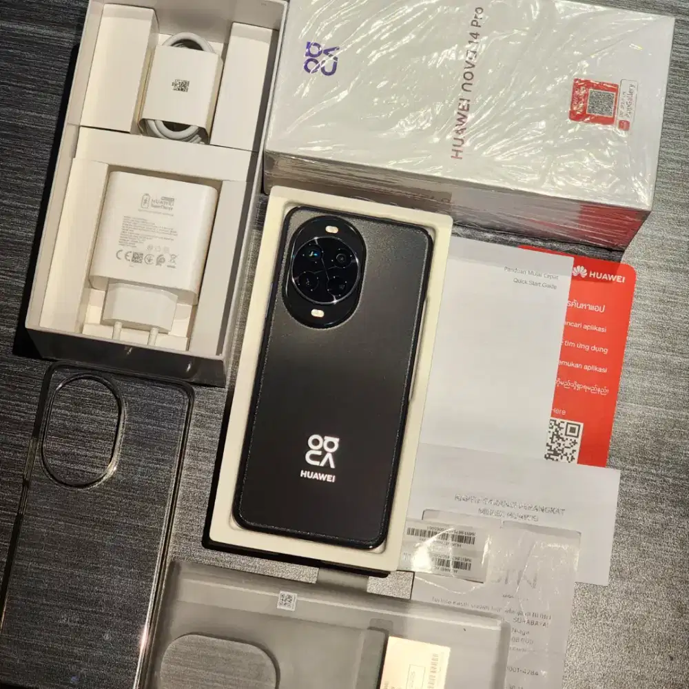 Huawei Nova 14 Pro 12/512 Black Garansi Juni 2027