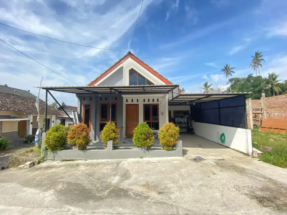 RUMAH BARU DESAIN SCANDINAVIA MODERN DI TURI SLEMAN – MULAI 488 JUTAAN, SUDAH BONUS KANOPI!