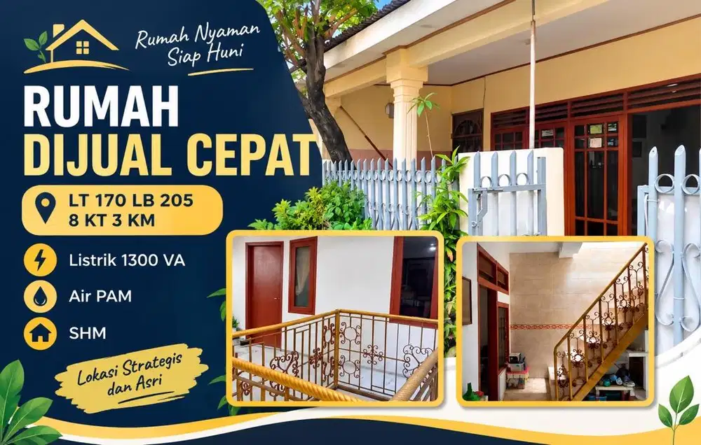 RUMAH DIJUAL CEPAT DEKAT UNJ