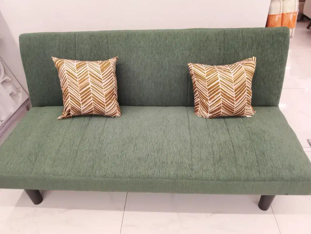 TERHEMATTT! SOFABED 160 HIJAU