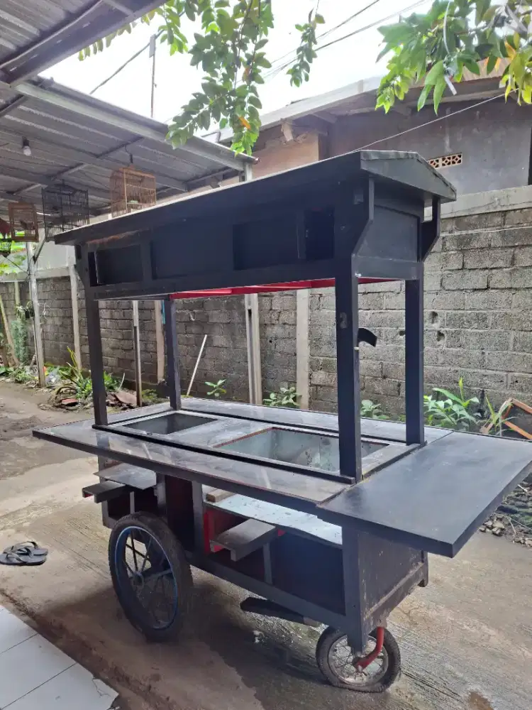 Dijual cepat gerobak angkringan