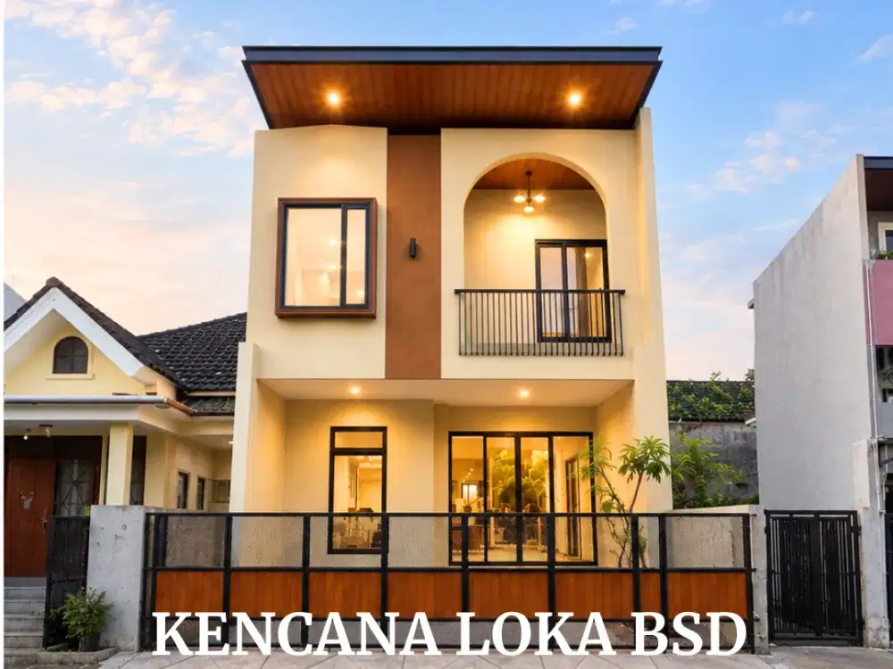 RUMAH BARU CANTIK 2 LANTAI KENCANA LOKA BSD