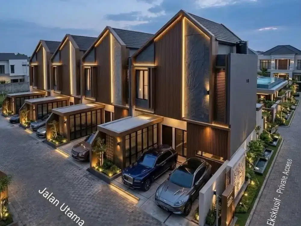 DIJUAL RUMAH MODERN VENESIA SOBA– SIAP HUNI, LOKASI STRATEGIS & HARGA MENARIK!