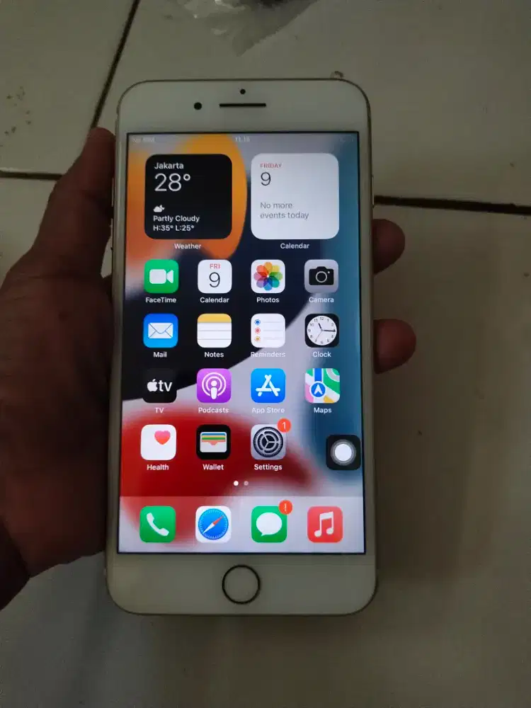 iPhone 7 Plus  128gb  All Operator minus tombol home button off
