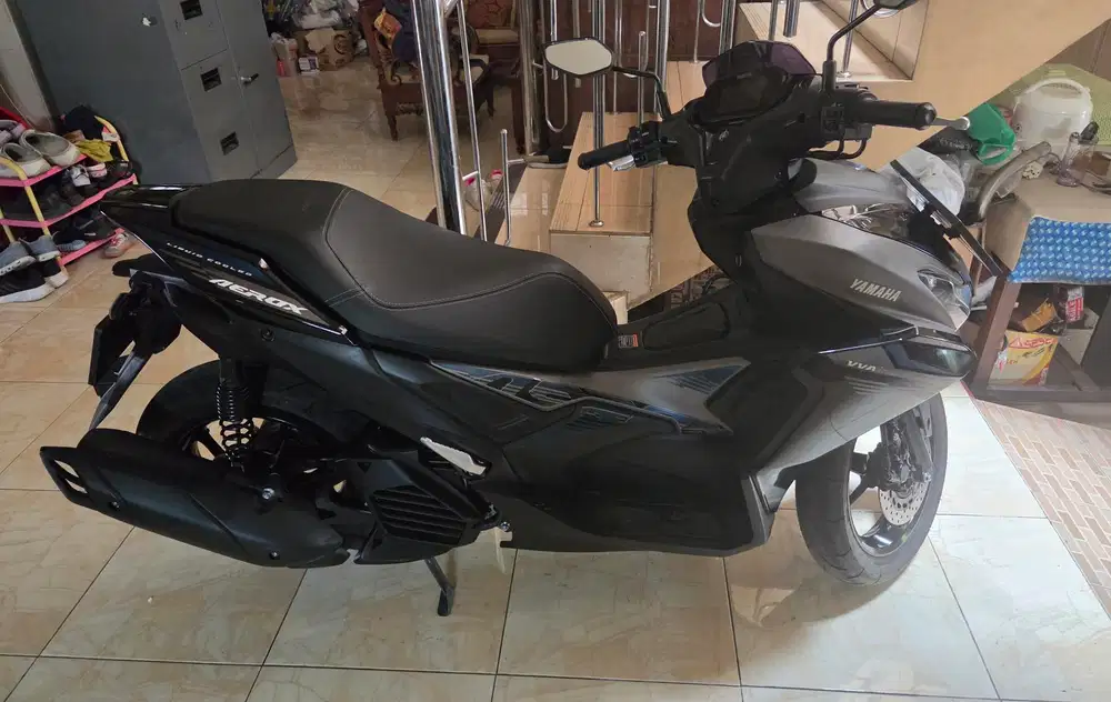 Aerox alpha black grey 2026 low km 5ribuan gbm