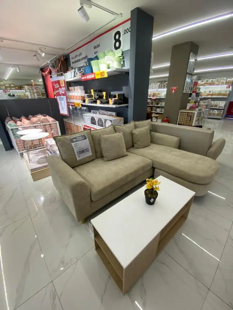 JUAL MURAH SOFA MOREL SECTIONAL SELMA CILEGON