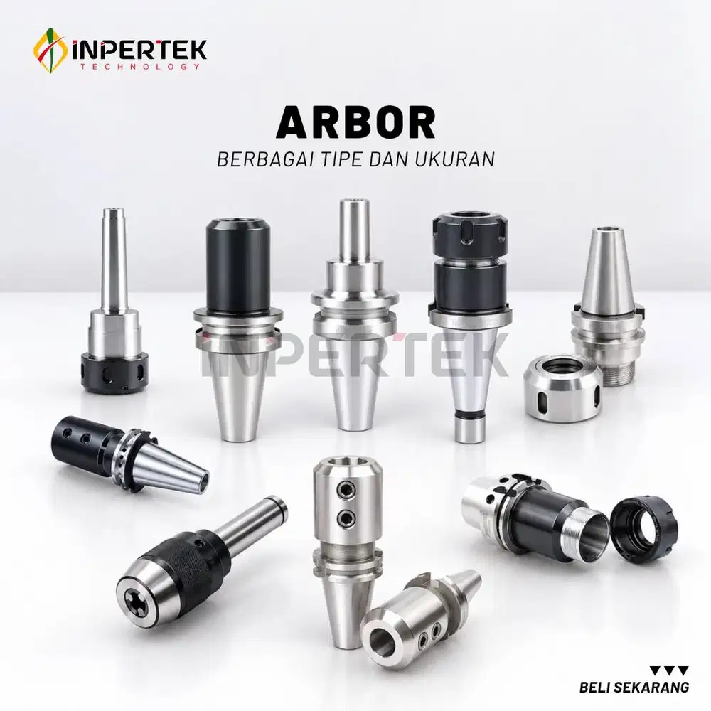 Arbor BT/ER/MT/C8/CHUM Mesin Milling Dudukan Pisau Frais dan Cutter