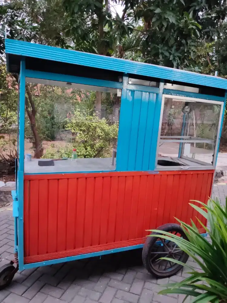 Gerobak Jualan 200×60 cm