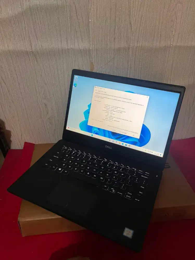 DELL LATITUDE 3400 CORE i5 GEN 8 RAM 8GB SSD 256GB+HDD 500GB
